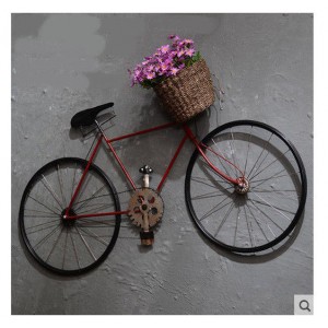 Bicycle Shape Cafe Bar Home Decor Mural Wall Mounted Hanging 122*64CM   401581888122